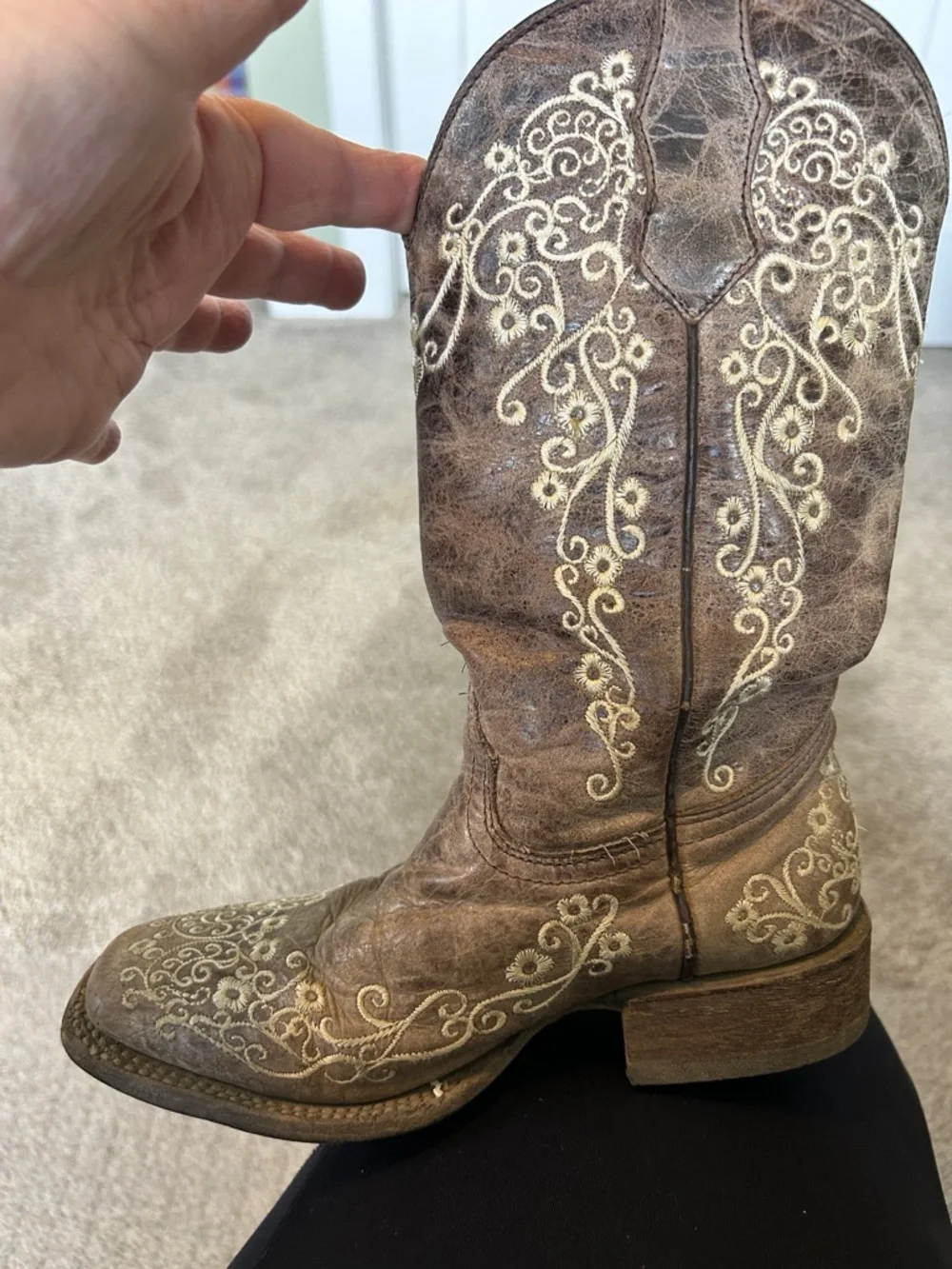 Corral gently worn